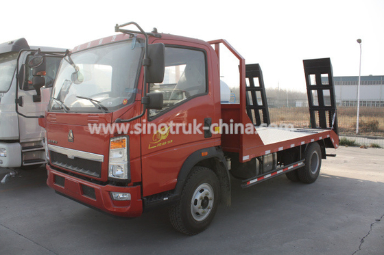 8 टन लोडिंग क्षमता के साथ मिनी हाउ उच्च विश्वसनीयता लाइट Flatbed टो ट्रक