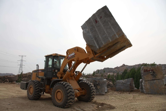LW600K XCMG भारी निर्माण मशीनरी व्हील लोडर 3.5-4.5M³ बाल्टी के साथ