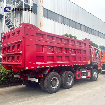 Howo 6x4 नया/प्रयुक्त 10 पहिया डंप ट्रक डीजल टिपर रियर कैमरा 400HP यूरो 2 यूरो 3 उत्सर्जन मानक 8L Hino RHD