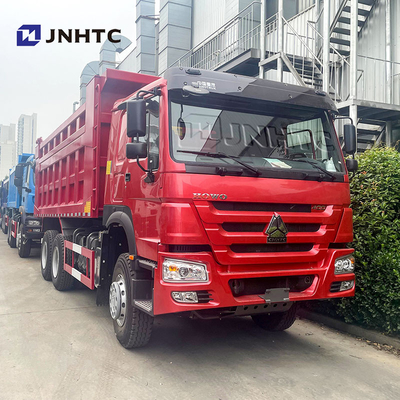 Howo 6x4 नया/प्रयुक्त 10 पहिया डंप ट्रक डीजल टिपर रियर कैमरा 400HP यूरो 2 यूरो 3 उत्सर्जन मानक 8L Hino RHD