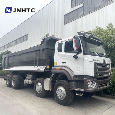 चीन HOWO NX 8*4 400 हॉर्स पावर डंप ट्रक 31-40 टन लोडिंग क्षमता के साथ टिमपर ट्रक 40 टन 12 पहिया डंप ट्रक