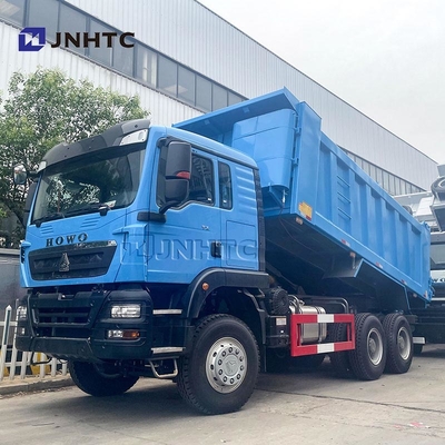 Howo TX 6x4 भारी डंप मैनुअल ट्रांसमिशन बाएं स्टीयरिंग डीजल ईंधन उत्सर्जन मानक नई स्थिति टपर डंप ट्रक