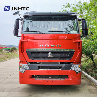 Howo T7H ब्रांड न्यू 8*4 12 पहिया 40 टन 380HP क्रेन माउंट मैक्स 16 टन आर्म कार्गो क्रेन ट्रक के साथ