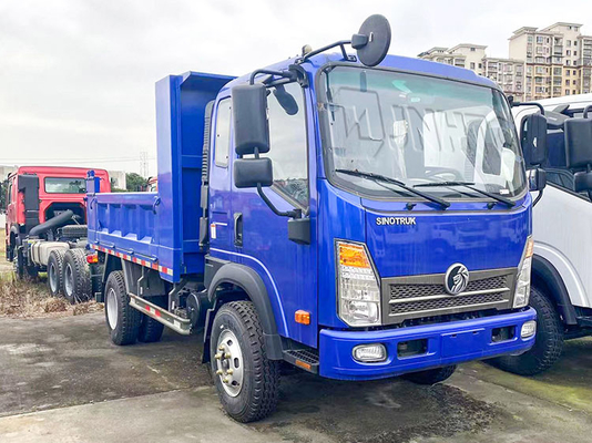 Howo लाइट डंप ट्रक 10 स्वचालित कम कीमत SINOTRUK CDW 4x2 लाइट ड्यूटी मिनी डंप ट्रक एयर सस्पेंशन बिक्री के लिए