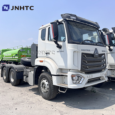 HOWO NX 10 पहियों 380hp अर्ध ट्रैक्टर ट्रक सिर डीजल ईंधन मैनुअल ट्रांसमिशन सही यूरो 2 तेजी से कम कीमत बिक्री