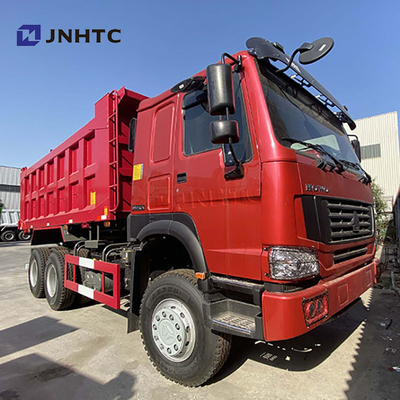 सस्ती कीमत 10 पहिया अच्छी गुणवत्ता 336hp Howo 30 टन टिमपर डंप ट्रक