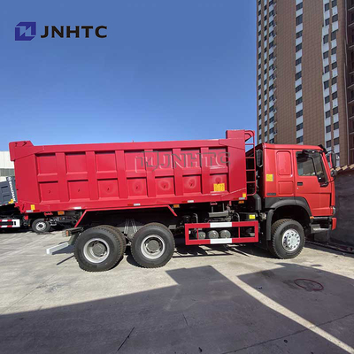 सस्ती कीमत 10 पहिया अच्छी गुणवत्ता 336hp Howo 30 टन टिमपर डंप ट्रक