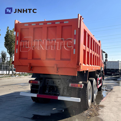 दूसरा हाथ HOWO 6x4 336hp 10 व्हीलर 20 घन मीटर Sinotruck Howo डंप टिपर ट्रक बिक्री के लिए