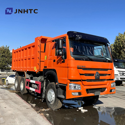 दूसरा हाथ HOWO 6x4 336hp 10 व्हीलर 20 घन मीटर Sinotruck Howo डंप टिपर ट्रक बिक्री के लिए