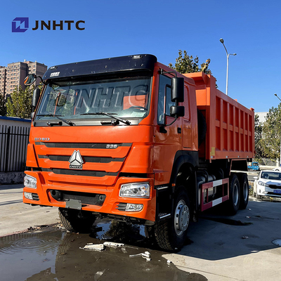दूसरा हाथ HOWO 6x4 336hp 10 व्हीलर 20 घन मीटर Sinotruck Howo डंप टिपर ट्रक बिक्री के लिए