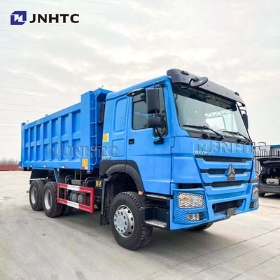 Howo 40 टन डंप ट्रक 6x4 मैनुअल ट्रांसमिशन 336HP 10 पहिया यूरो 2 मानक डीजल ईंधन टिमपर ट्रक