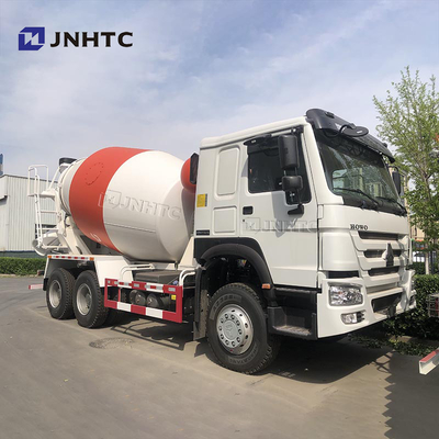 SINOTRUK HOWO कंक्रीट मिश्रण ट्रक 10m3 क्षमता सीमेंट मिश्रण ट्रक घुड़सवार कंक्रीट मिश्रण ट्रक बिक्री के लिए