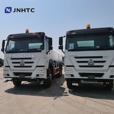 होवो वाटर टैंकर टैंक 336hp 20-25m3 वाटर स्टोरेज टैंक 20000L वाटर टैंकर ट्रक बिक्री के लिए