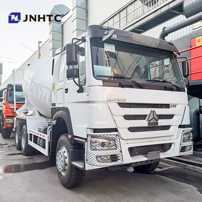 SINOTRUK HOWO कंक्रीट मिश्रण ट्रक 6X4 336HP 10m3 क्षमता सीमेंट मिश्रण ट्रक घुड़सवार कंक्रीट मिश्रण ट्रक बिक्री के लिए