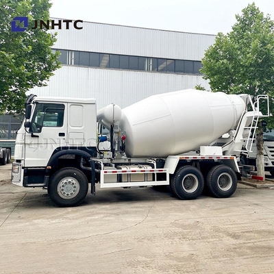 बेस्ट HOWO कंक्रीट मिक्सिंग ट्रक 6x4 10 पहियों 336HP कंक्रीट मिक्सर ट्रक सस्ता और अच्छा
