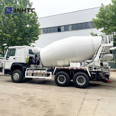 बेस्ट HOWO कंक्रीट मिक्सिंग ट्रक 6x4 10 पहियों 336HP कंक्रीट मिक्सर ट्रक सस्ता और अच्छा