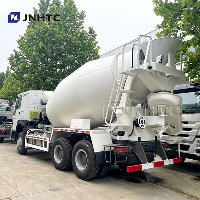 बेस्ट HOWO कंक्रीट मिक्सिंग ट्रक 6x4 10 पहियों 336HP कंक्रीट मिक्सर ट्रक सस्ता और अच्छा