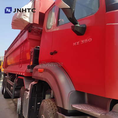 नया और प्रयुक्त सिनो ट्रक HOWO Nx 8X4 डंप ट्रक 50 टन नया ट्रक टारपौलीन के साथ