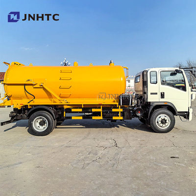 नई सिनोट्रुक HOWO 10cbm सेप्टिक फेकल सक्शन टैंक वैक्यूम टैंकर ट्रक कीमत