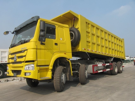 SINOTRUK Howo 8 × 4 isuzu डंप ट्रक 70 टन लोड 30 सीबीएम डंप बॉक्स मॉडल ZZ3317N4667A