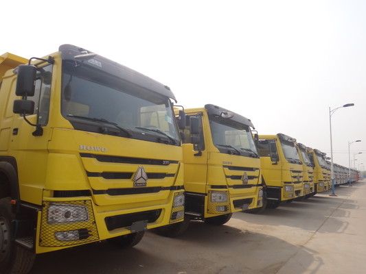 पीला 371hp 20M3 RHD Sinotruk Howo 6x4 डंप ट्रक 40-50 टन लोड के लिए