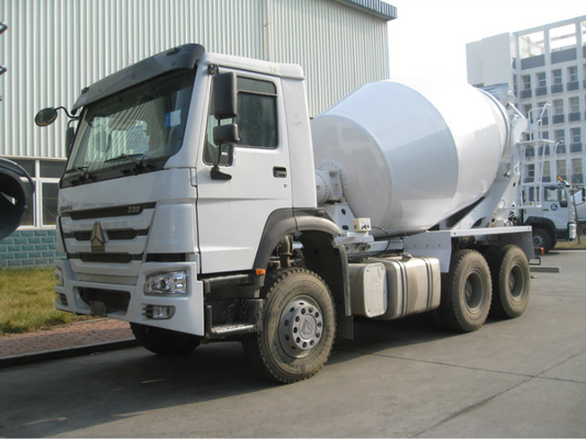 10 व्हील 350hp 8cbm वॉल्यूमेट्रिक कंक्रीट मिक्सर ट्रक 6x4 एडवांस सीमेंट ट्रक