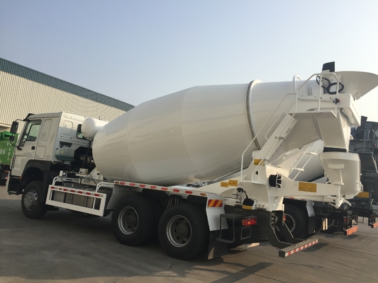 10 व्हील 350hp 8cbm वॉल्यूमेट्रिक कंक्रीट मिक्सर ट्रक 6x4 एडवांस सीमेंट ट्रक