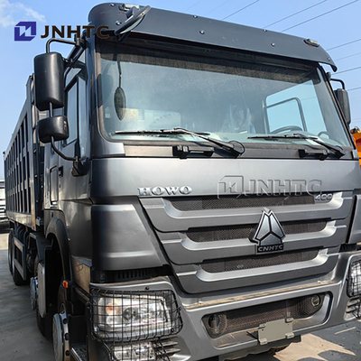 नया HOWO 7 8x4 12 पहिया 30m3 50tons यूरो 3 फ्रंट लिफ्टिंग भारी डंप ट्रक