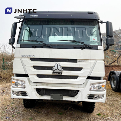 सिनोट्रुक होवो प्राइम मोवर ट्रक ट्रैक्टर हेड 6x4 10 पहिया 380hp सेमी ट्रैक्टर ट्रक हेड