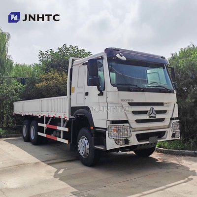 सिनोट्रुक होवो कार्गो ट्रक 6x4 25 टन 340hp सस्ता और ठीक फ्लैटबेड कार्गो ट्रक बिक्री के लिए