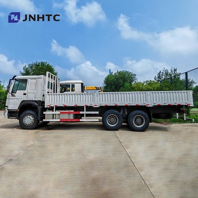 सिनोट्रुक होवो कार्गो ट्रक 6x4 25 टन 340hp सस्ता और ठीक फ्लैटबेड कार्गो ट्रक बिक्री के लिए