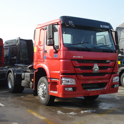 Red SINOTRUK HOWO टो / प्राइम ट्रैक्टर ट्रक RHD 10 व्हील्स 371 HP ZZ4257S3241W