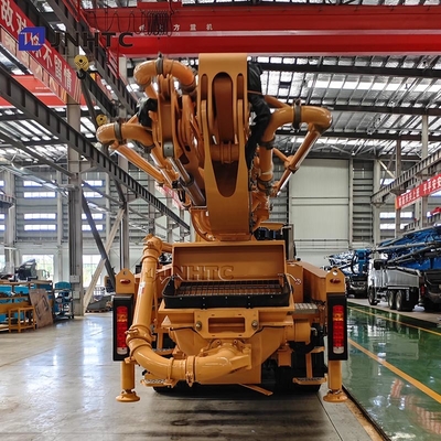 HOWO 6X4 कंक्रीट पंप ट्रक Euro3 32m 336hp कंक्रीट पंप ट्रक