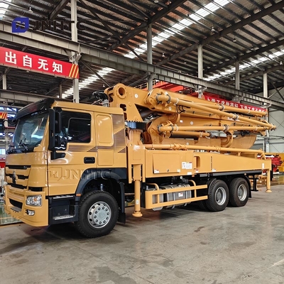 HOWO 6X4 कंक्रीट पंप ट्रक Euro3 32m 336hp कंक्रीट पंप ट्रक