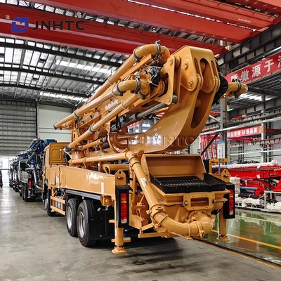 HOWO 6X4 कंक्रीट पंप ट्रक Euro3 32m 336hp कंक्रीट पंप ट्रक