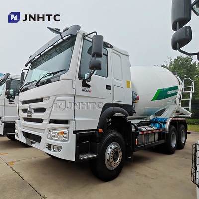 होवो सीमेंट ट्रक 6X4 340HP 10 क्यूबिक मीटर नया कंक्रीट मिक्सर ट्रक
