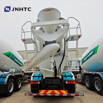 होवो सीमेंट ट्रक 6X4 340HP 10 क्यूबिक मीटर नया कंक्रीट मिक्सर ट्रक