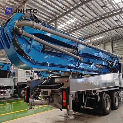 HOWO TX 6x4 चेसिस कंक्रीट पंप ट्रक 400HP 58m 400hp कंक्रीट पंप ट्रक