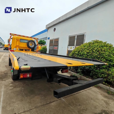 Sinotruk HOWO Wrecker ट्रक 4x2 5TON लाइट ड्यूटी कमर्शियल ट्रक फ्लैटबेड Wrecker टोल ट्रक