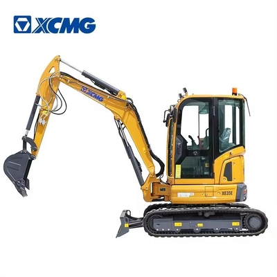 सस्ती कीमत XCMG XE35E 3 टन हाइड्रोलिक मल्टीफंक्शनल मिनी खुदाई 2.8 टन छोटे खुदाई बगीचे खेत के लिए