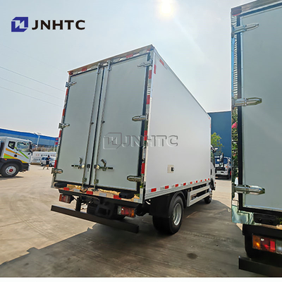 ISUZU 10 टन पेलोड 4x2 6x4 बॉक्स वैन कार्गो ट्रक इंजन 205hp 240hp के साथ