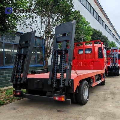 गर्म बिक्री HOWO Wrecker ट्रक 4x2 3-5 टन फ्लैटबेड लाइट ड्यूटी Wrecker टोल ट्रक