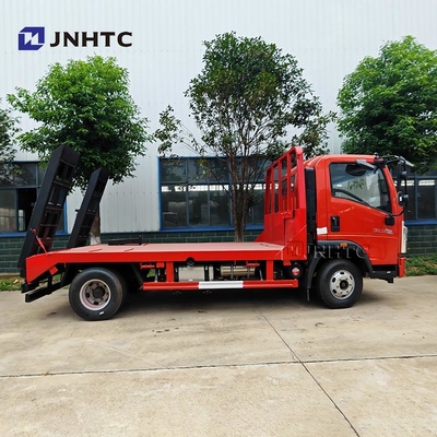 गर्म बिक्री HOWO Wrecker ट्रक 4x2 3-5 टन फ्लैटबेड लाइट ड्यूटी Wrecker टोल ट्रक