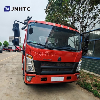 गर्म बिक्री HOWO Wrecker ट्रक 4x2 3-5 टन फ्लैटबेड लाइट ड्यूटी Wrecker टोल ट्रक