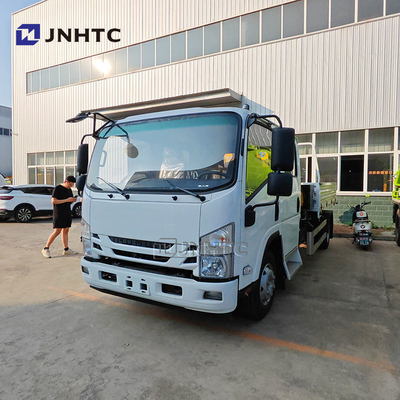 क्रेन लिफ्ट के साथ नया ISUZU डंप ट्रक 4X2 160 एचपी यूरो 3 ट्रक-ट्रक-माउंटेड-क्रेन क्रेन के साथ 2 टन कार्गो ट्रक