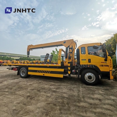 होवो व्रेकर ट्रक 4x2 6 पहियों 340hp सीधे हाथ क्रेन के साथ व्रेकर ट्रक अच्छी कीमत