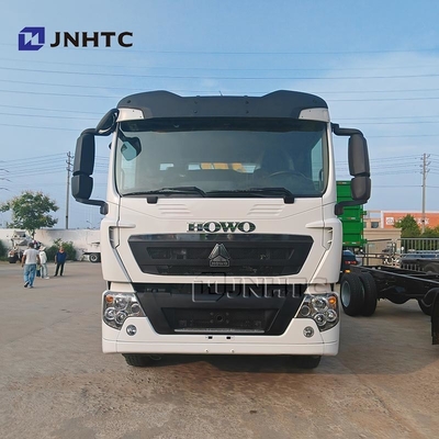 HOWO TX क्रेन ट्रक 320HP 4X2 15TON कार्गो घुड़सवार Wrecker ट्रक के साथ हाइड्रोलिक सीधे बूम क्रेन ट्रक