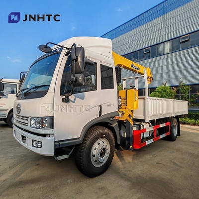 फाव ट्रक क्रेन 14 टन 4x2 160hp ट्रक क्रेन के साथ चीन कार्गो ट्रक क्रेन सीधे बूम के साथ