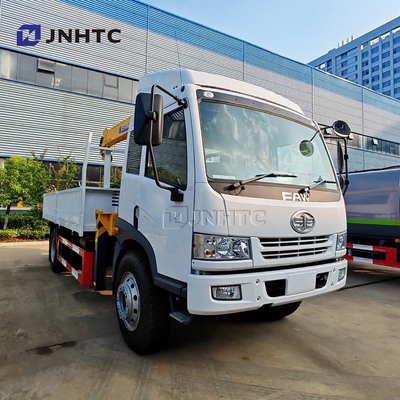फाव ट्रक क्रेन 14 टन 4x2 160hp ट्रक क्रेन के साथ चीन कार्गो ट्रक क्रेन सीधे बूम के साथ
