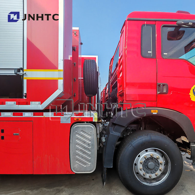 नई SINOTRUK HOWO 15 टन 6x4 फोम वाटर टैंक अग्निशमन ट्रक कीमत